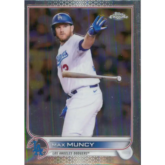 2022 Topps Chrome #42 Max Muncy NM-MT Los Angeles Dodgers Baseball Card - Baseball Card Single