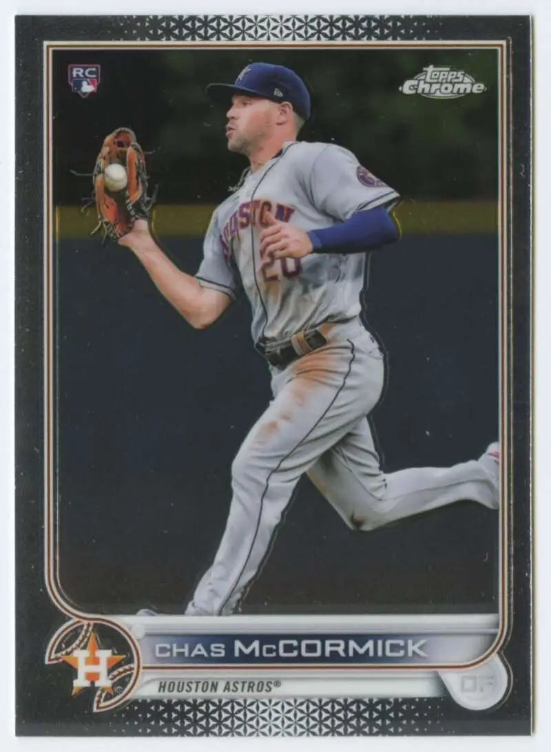 2022 Topps Chrome #43 Chas McCormick NM-MT RC Rookie Houston Astros Baseball Card - Baseball Card Single