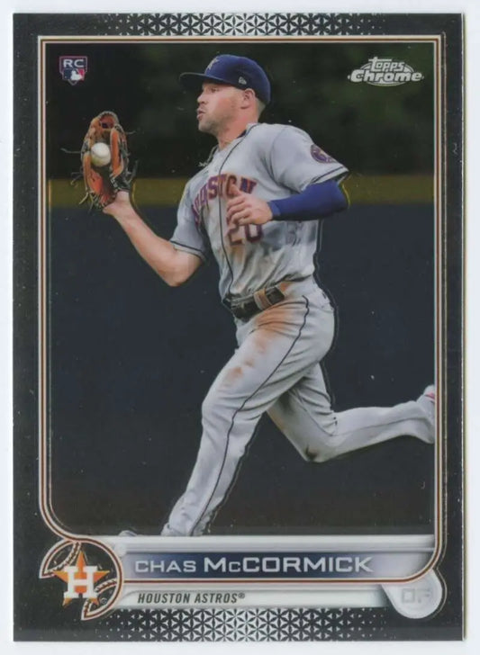 2022 Topps Chrome #43 Chas McCormick NM-MT RC Rookie Houston Astros Baseball Card - Baseball Card Single