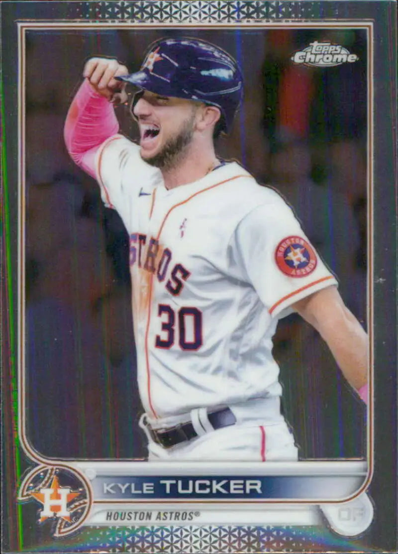 2022 Topps Chrome #45 Kyle Tucker NM-MT Houston Astros Baseball Card - Baseball Card Single