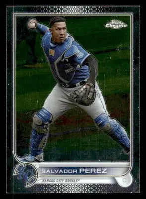 2022 Topps Chrome #50 Salvador Perez - Baseball Card Single