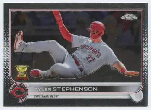 2022 Topps Chrome #63 Tyler Stephenson NM-MT Reds ID:51613 - Baseball Card Single