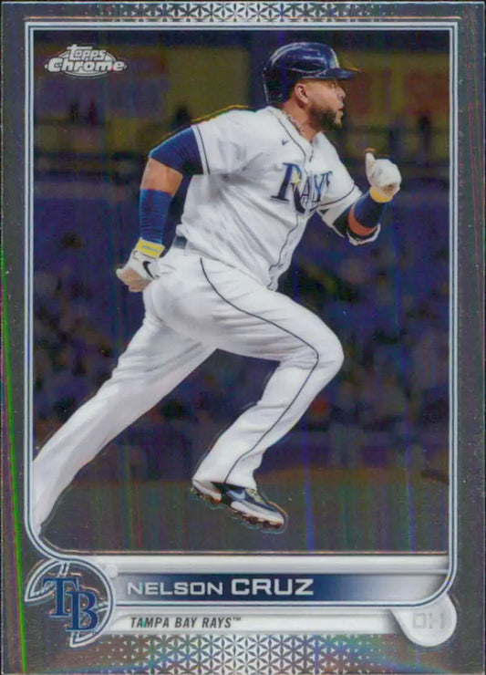 2022 Topps Chrome #71 Nelson Cruz NM-MT Tampa Bay Rays Baseball Card - Baseball Card Single