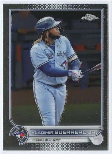 2022 Topps Chrome #81 Vladimir Guerrero Jr. NM-MT Blue Jays ID:51637 - Baseball Card Single