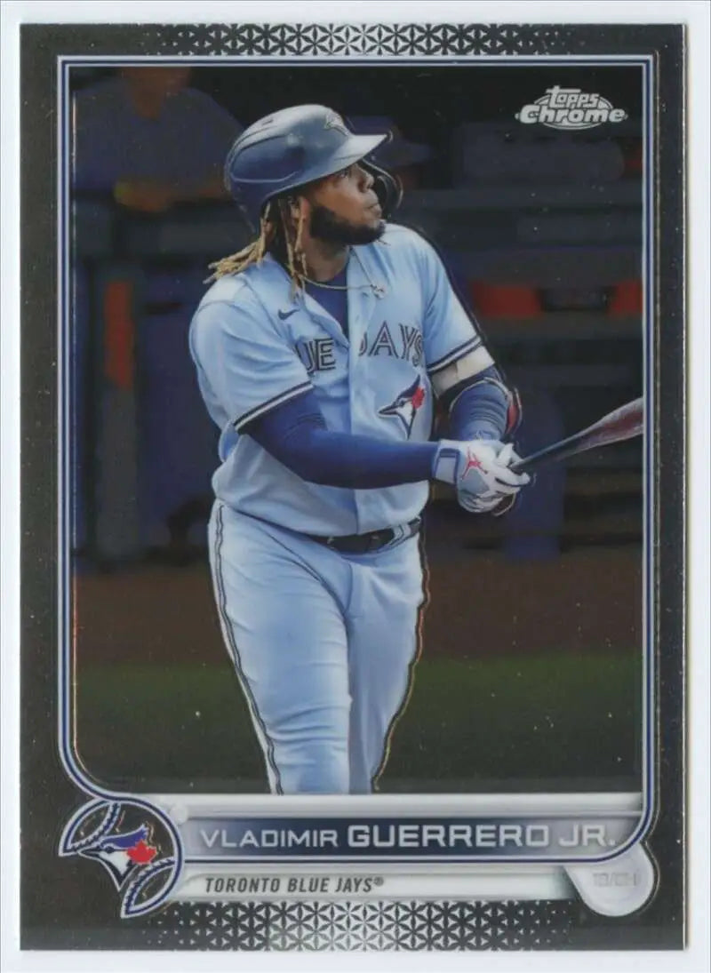 2022 Topps Chrome #81 Vladimir Guerrero Jr. NM-MT Toronto Blue Jays Baseball Card - Baseball Card Single