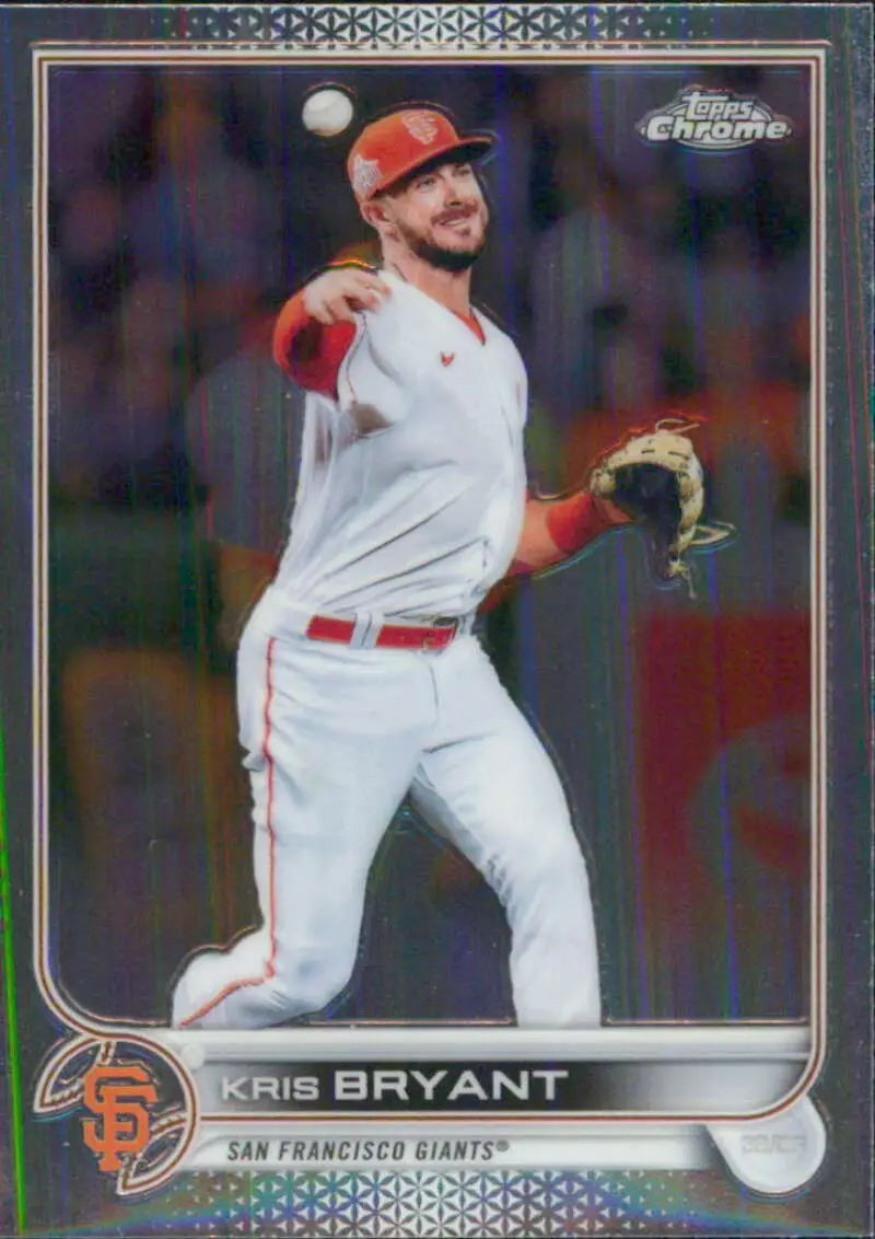 2022 Topps Chrome #9 Kris Bryant NM-MT San Francisco Giants Baseball Card - Baseball Card Single