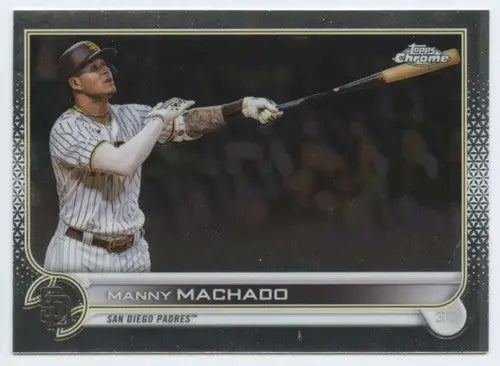 2022 Topps Chrome #90 Manny Machado NM-MT Padres ID:51634 - Baseball Card Single