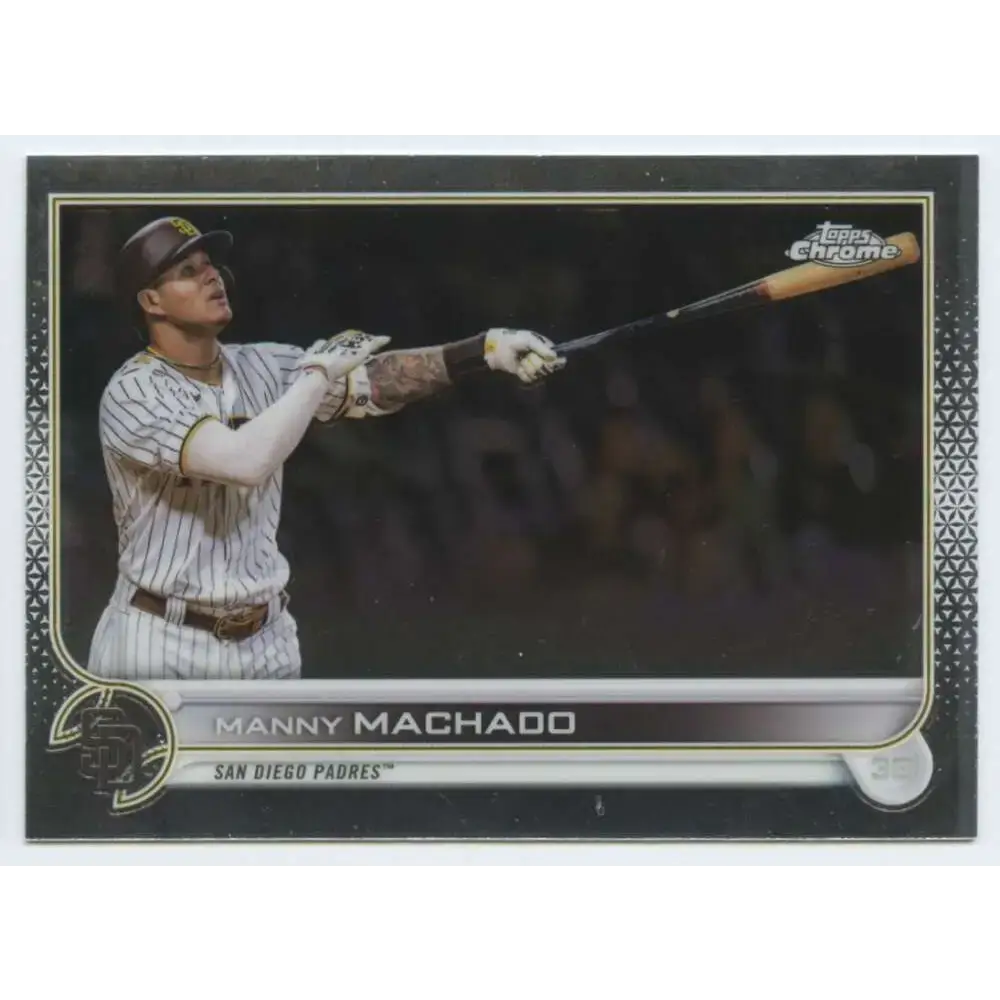 2022 Topps Chrome #90 Manny Machado NM-MT San Diego Padres Baseball Card - Baseball Card Single