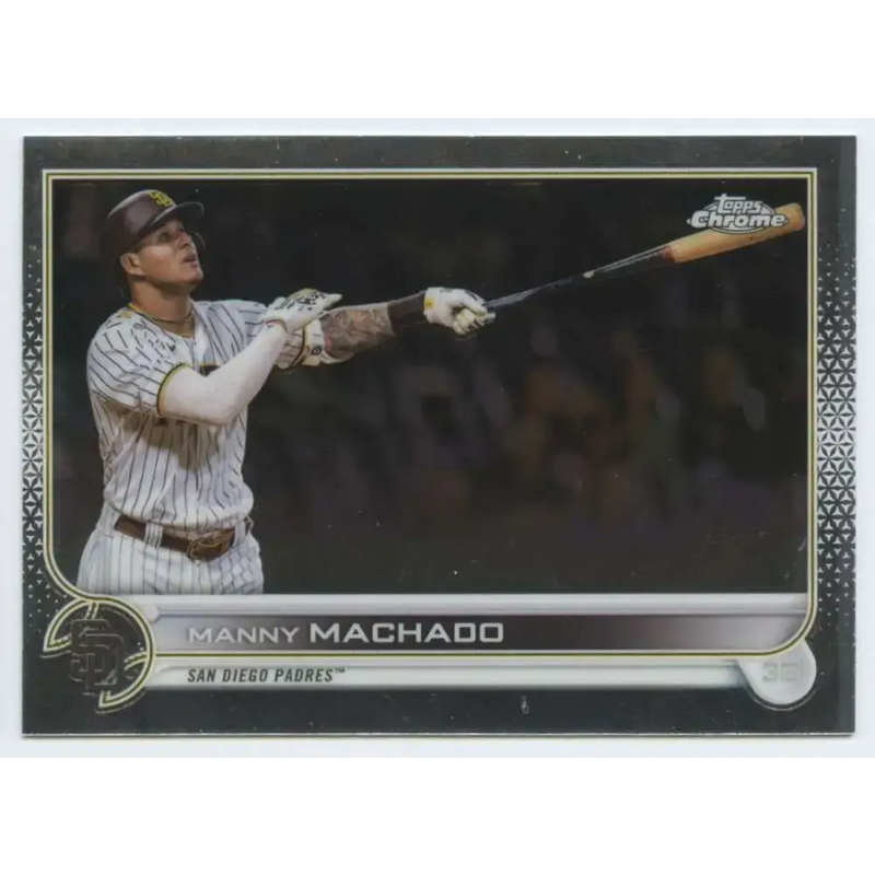 2022 Topps Chrome #90 Manny Machado NM-MT San Diego Padres Baseball Card - Baseball Card Single