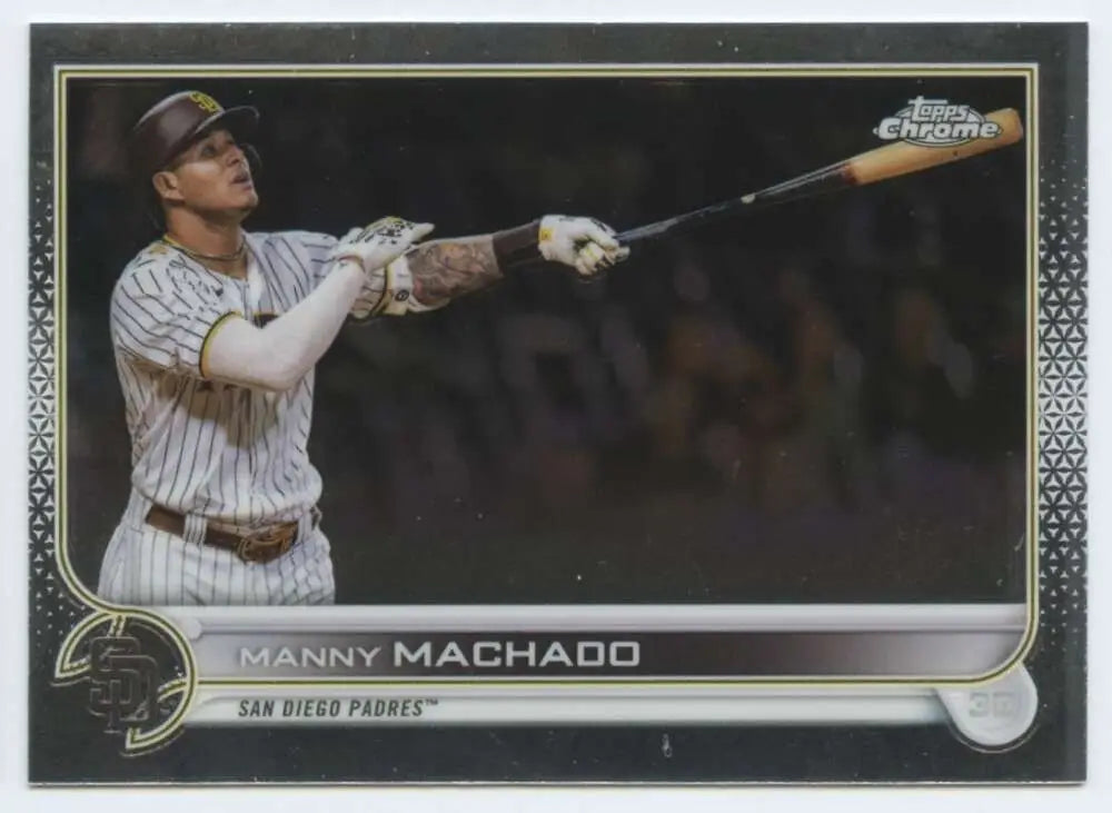 2022 Topps Chrome #90 Manny Machado NM-MT San Diego Padres Baseball Card - Baseball Card Single