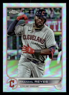 2022 Topps Chrome #97 Franmil Reyes Prism Refractor - Baseball Card Single