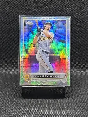 2022 Topps Chrome - Bryan Reynolds #155 Prism Refractor - Baseball Card Single