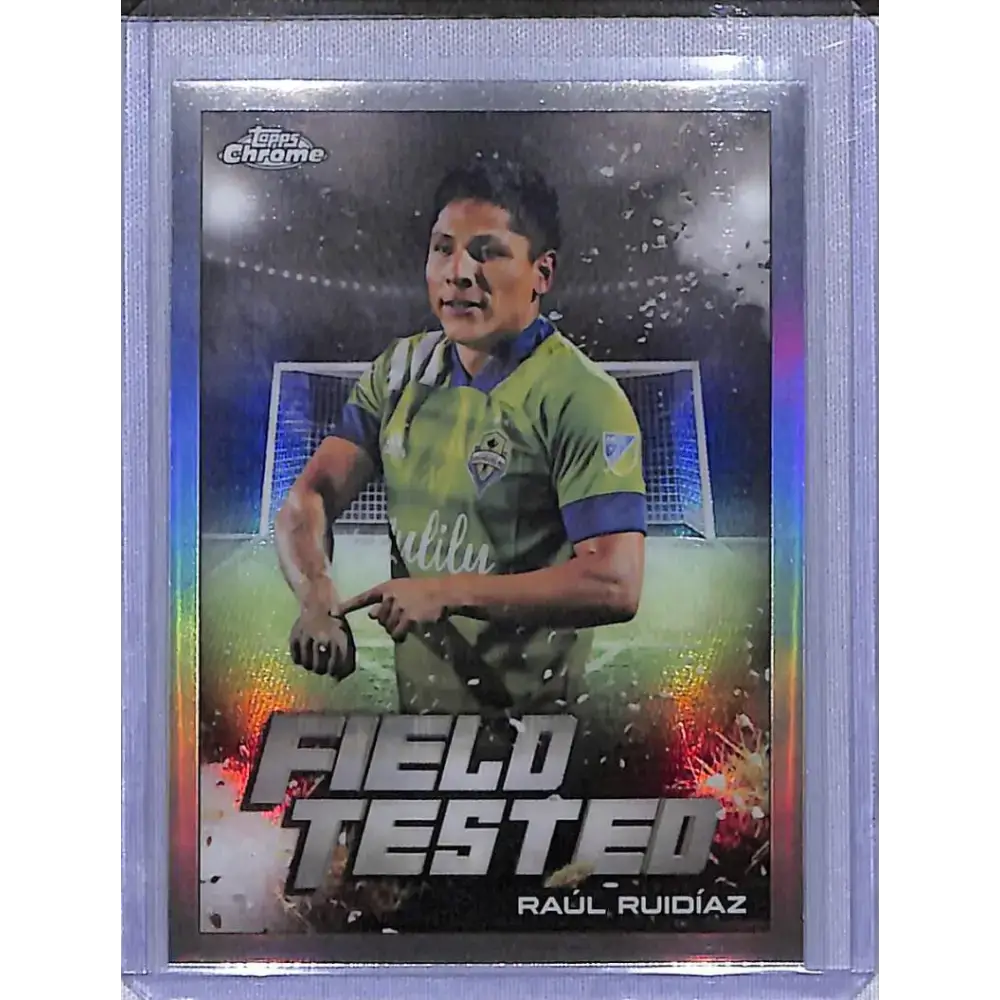2022 Topps Chrome Field Tested #FT-18 Raul Ruidiaz NM-MT Seattle Sounders - Soccer Card Single