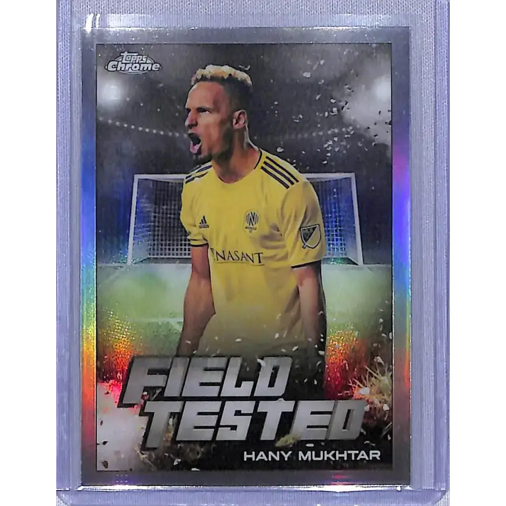 2022 Topps Chrome Field Tested #FT-6 Hany Mukhtar NM-MT Nashville SC - Soccer Card Single