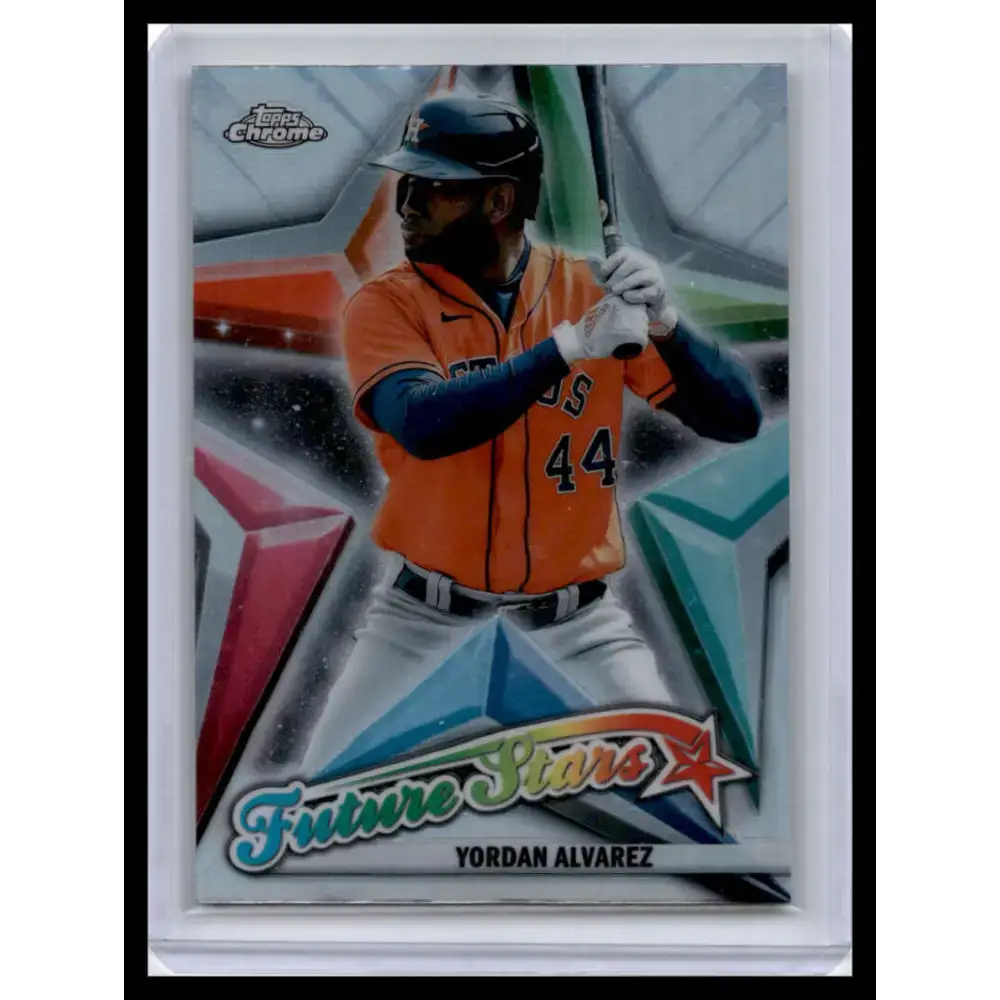 2022 Topps Chrome #FS-1 Yordan Alvarez NM-MT Houston Astros Baseball Card - Baseball Card Single