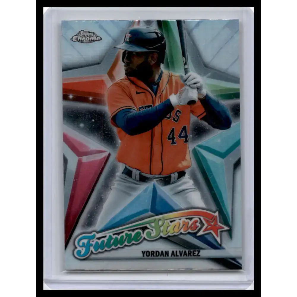 2022 Topps Chrome #FS-1 Yordan Alvarez NM-MT Houston Astros Baseball Card - Baseball Card Single