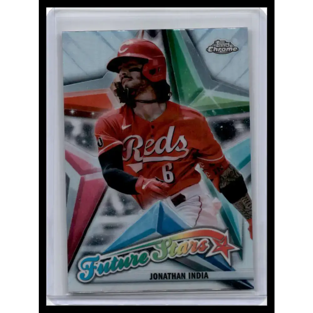 2022 Topps Chrome #FS-5 Jonathan India NM-MT Cincinnati Reds Baseball Card - Baseball Card Single