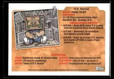 2022 Topps Chrome Garbage Pail Kids Original Series 5 Droopy Dolly #214a