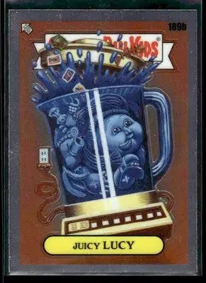 2022 Topps Chrome Garbage Pail Kids Series 5 Juicy Lucy #189b Refractors
