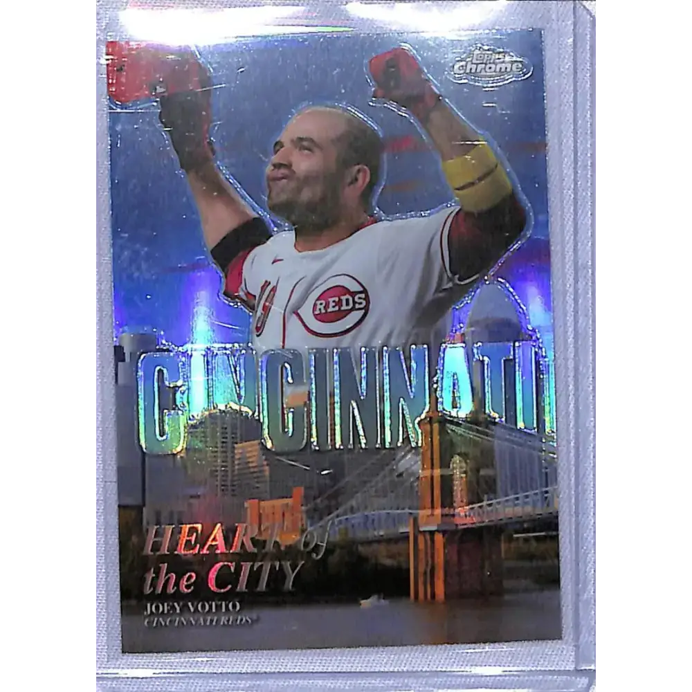 2022 Topps Chrome Heart of the City #HOC-3 Joey Votto NM-MT Cincinnati Reds - Baseball Card Single