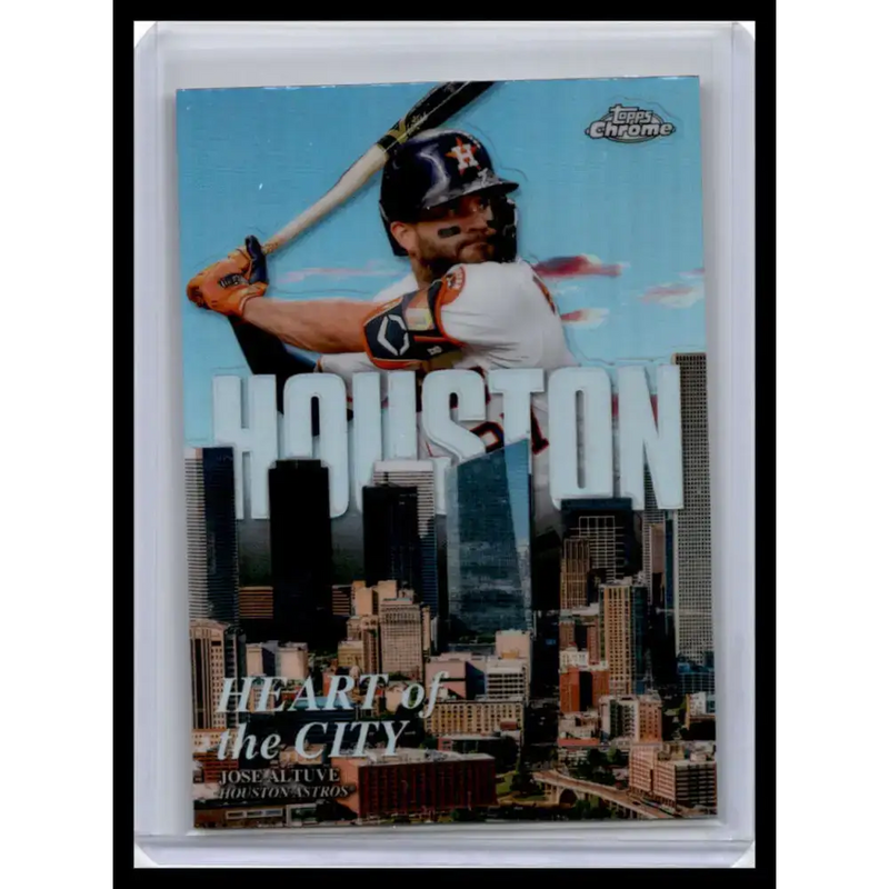 2022 Topps Chrome #HOC-14 Jose Altuve NM-MT Houston Astros Baseball Card - Baseball Card Single