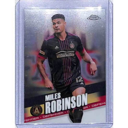 2022 Topps Chrome MLS Soccer #54 Miles Robinson NM-MT Atlanta United FC - Soccer Card Single