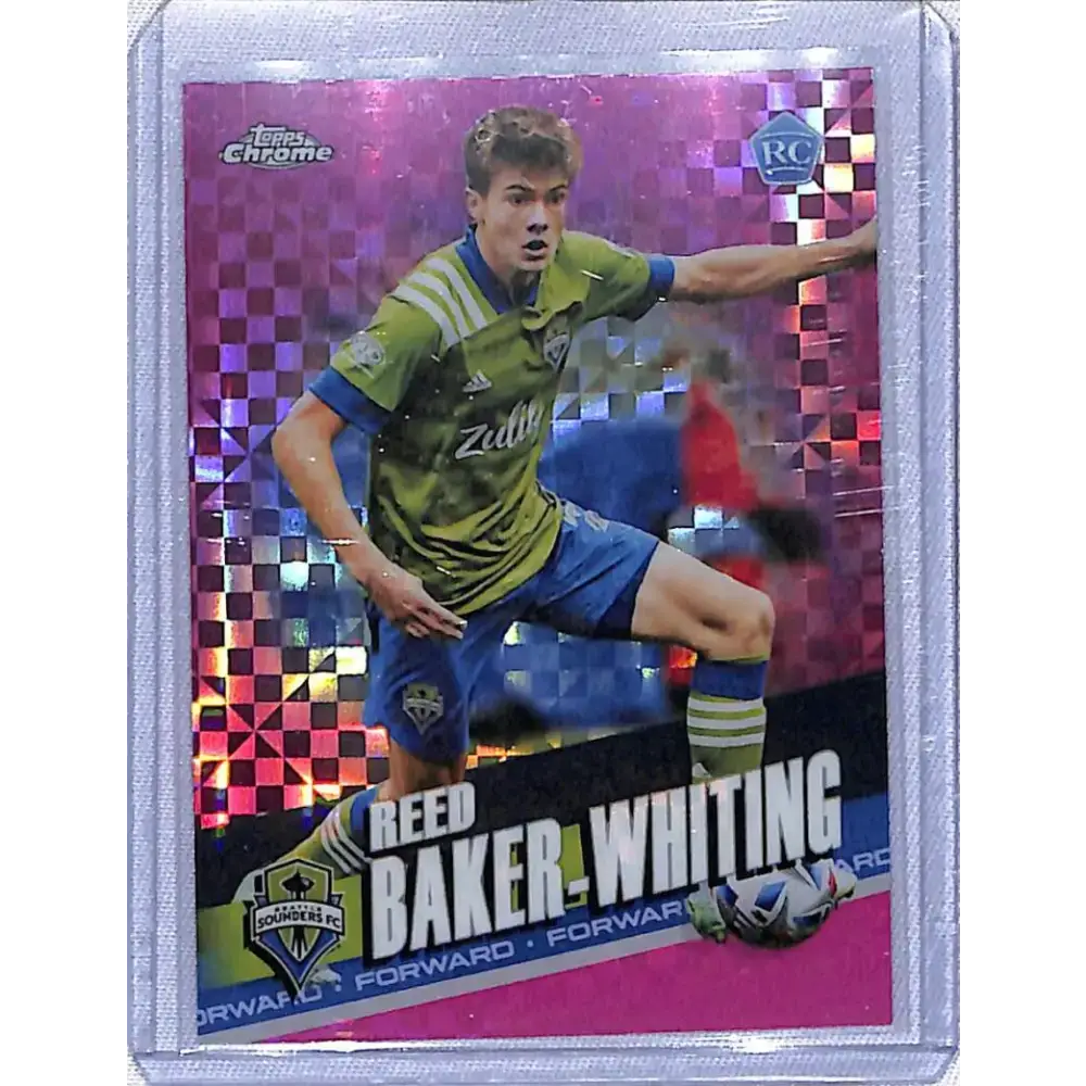 2022 Topps Chrome MLS Soccer #81 Reed Baker-Whiting NM-MT RC Rookie Seattle Sounders - Soccer Card Single