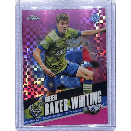 2022 Topps Chrome MLS Soccer #81 Reed Baker-Whiting NM-MT RC Rookie Seattle Sounders - Soccer Card Single