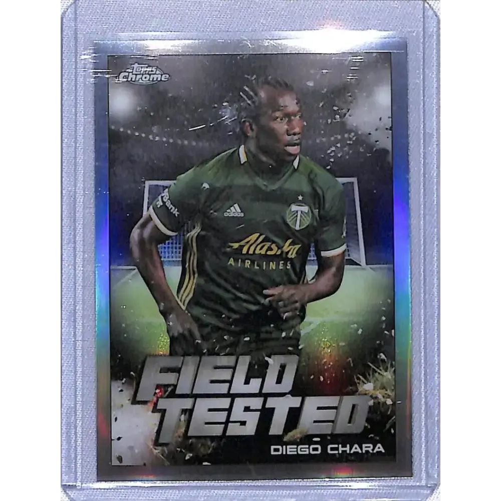 2022 Topps Chrome MLS Soccer Field Tested #FT-4 Diego Chara NM-MT Portland Timbers - Soccer Card Single