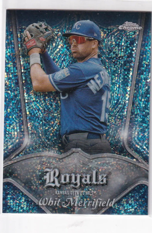 2022 TOPPS CHROME #P-21 WHIT MERRIFIED GLITTER- KANSAS CITY ROYALS - Baseball Card Single