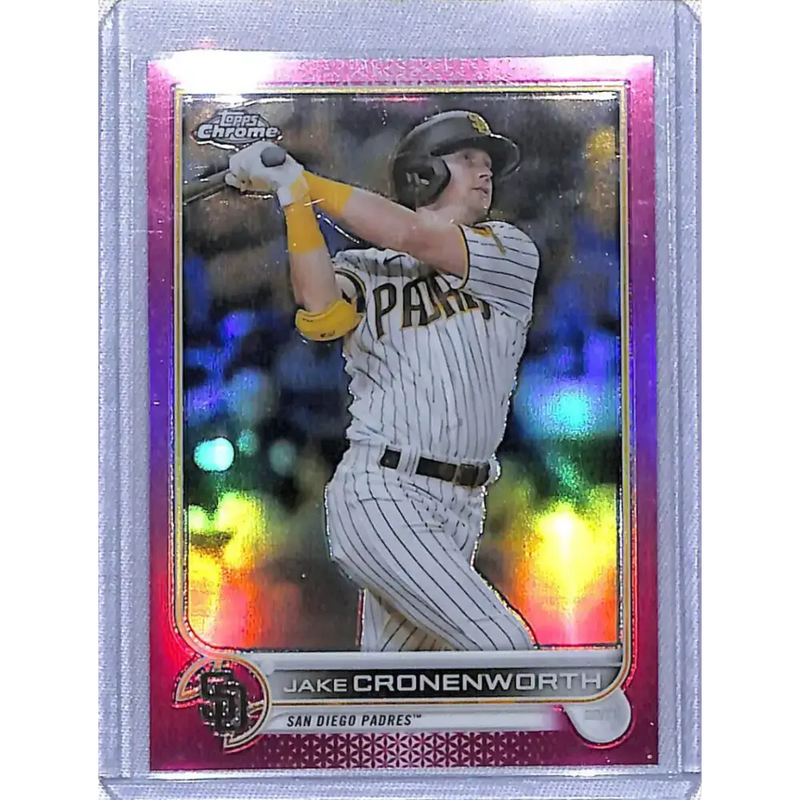 2022 Topps Chrome Pink #172 Jake Cronenworth NM-MT San Diego Padres - Baseball Card Single