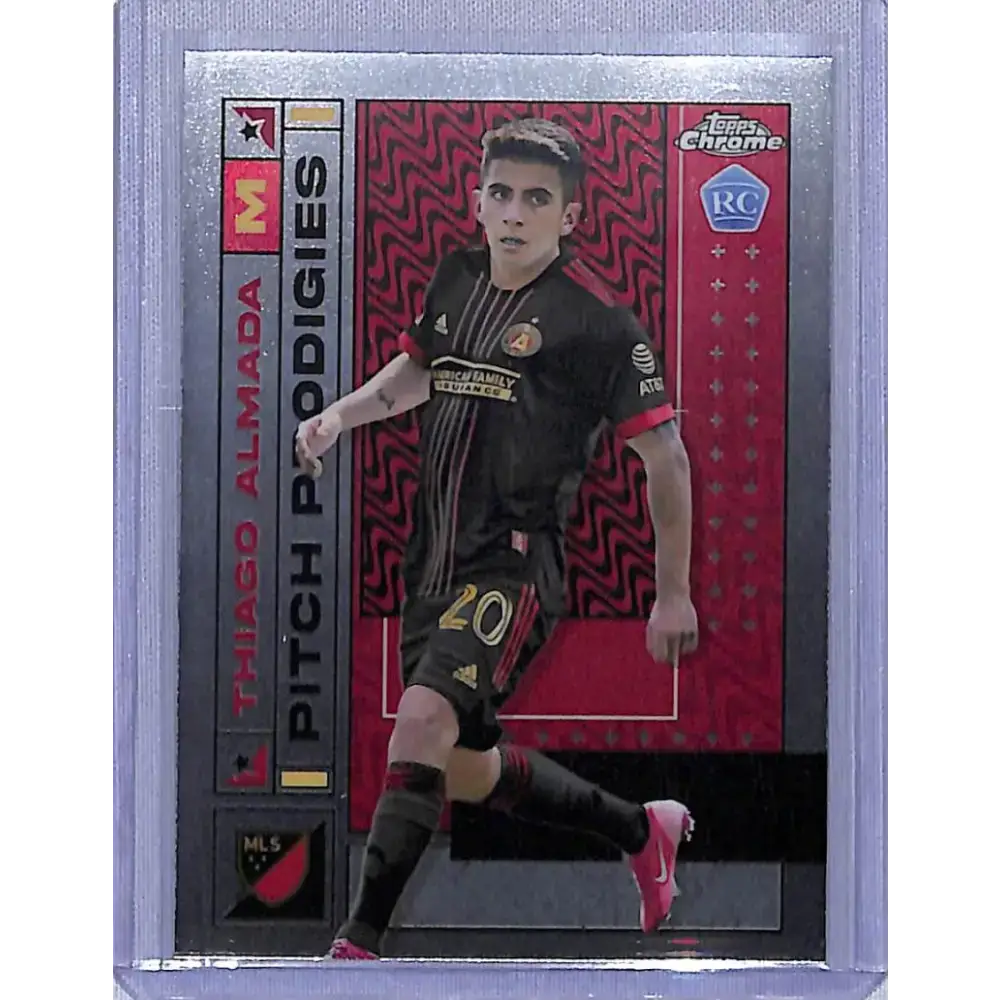 2022 Topps Chrome Pitch Prodigies #125 Thiago Almada NM-MT Atlanta United - Soccer Card Single