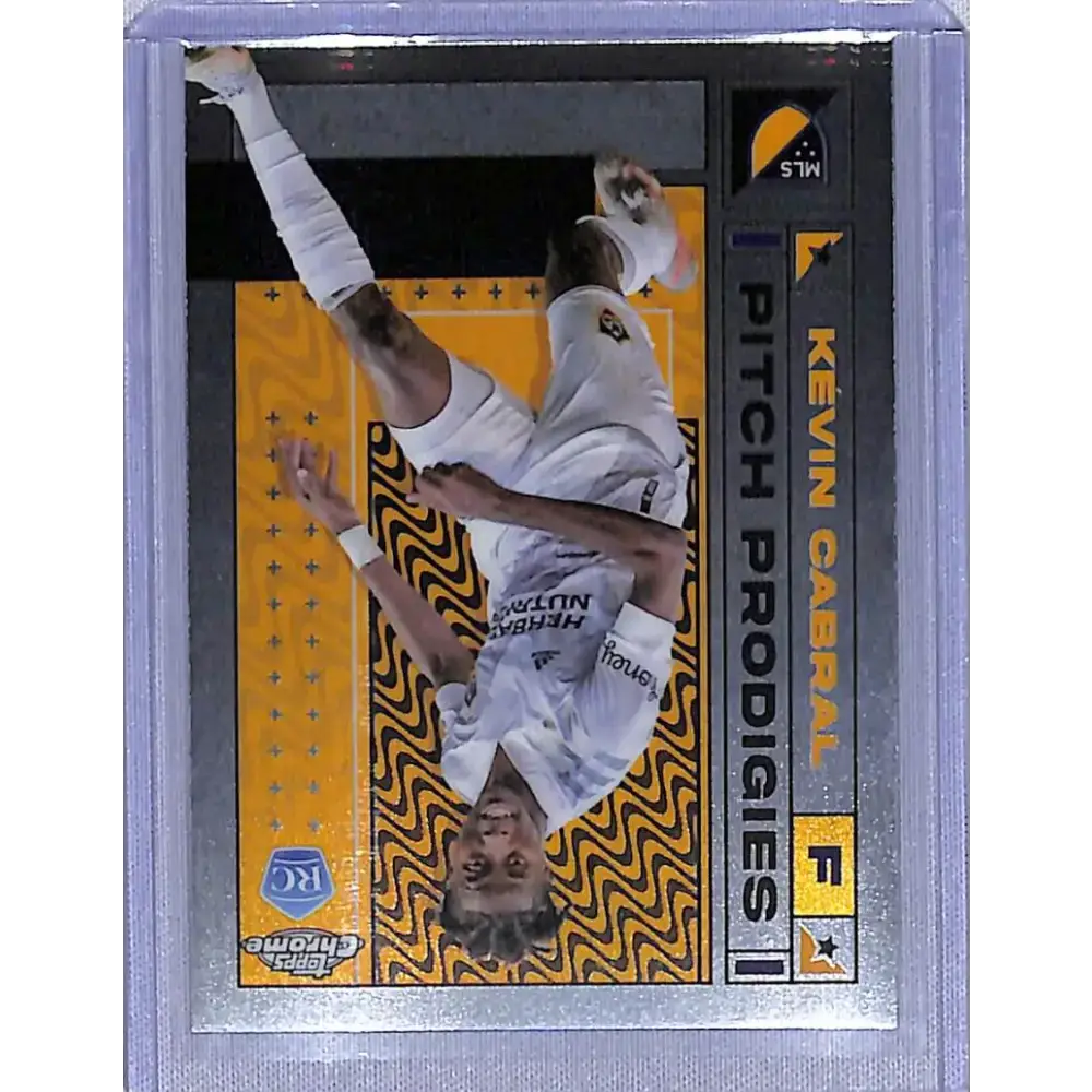 2022 Topps Chrome Pitch Prodigies #172 Kevin Cabral NM-MT LA Galaxy - Soccer Card Single