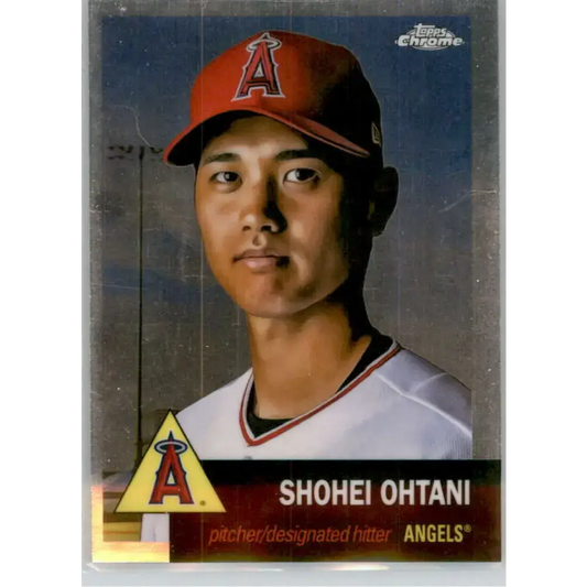 2022 Topps Chrome Platinum Anniversary #1 Shohei Ohtani NM-MT Los Angeles Angels Baseball Card