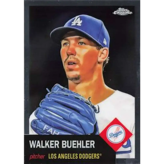 2022 Topps Chrome Platinum Anniversary #11 Walker Buehler NM-MT Los Angeles Dodgers Baseball Card - Baseball Card Single