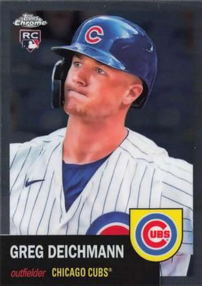 2022 Topps Chrome Platinum Anniversary #112 Greg Deichmann EX Excellent RC Rookie Chicago Cubs Baseball Card - Baseball