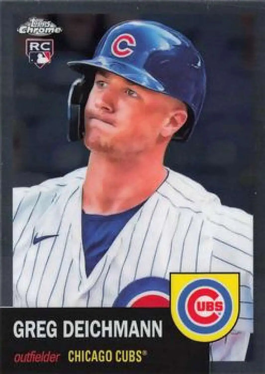 2022 Topps Chrome Platinum Anniversary #112 Greg Deichmann EX Excellent RC Rookie Chicago Cubs Baseball Card - Baseball