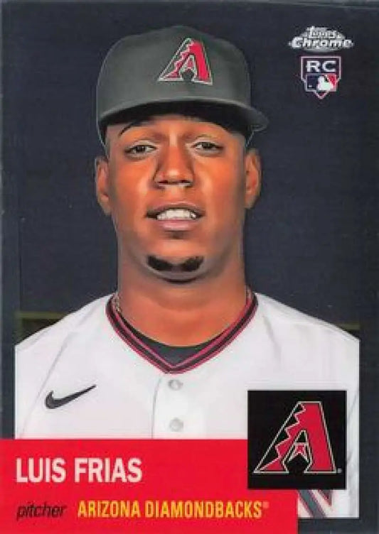2022 Topps Chrome Platinum Anniversary #116 Luis Frias EX Excellent RC Rookie Arizona Diamondbacks Baseball Card