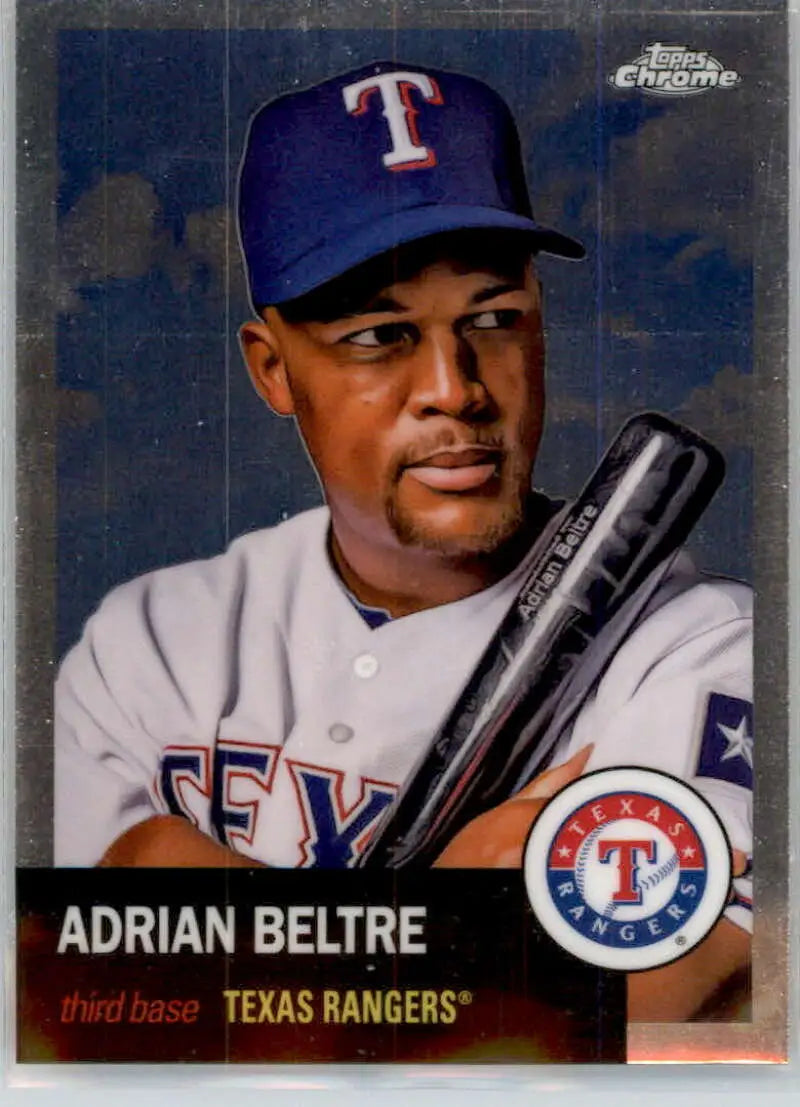 2022 Topps Chrome Platinum Anniversary #121 Adrian Beltre EX Excellent Texas Rangers Baseball Card - Baseball Card