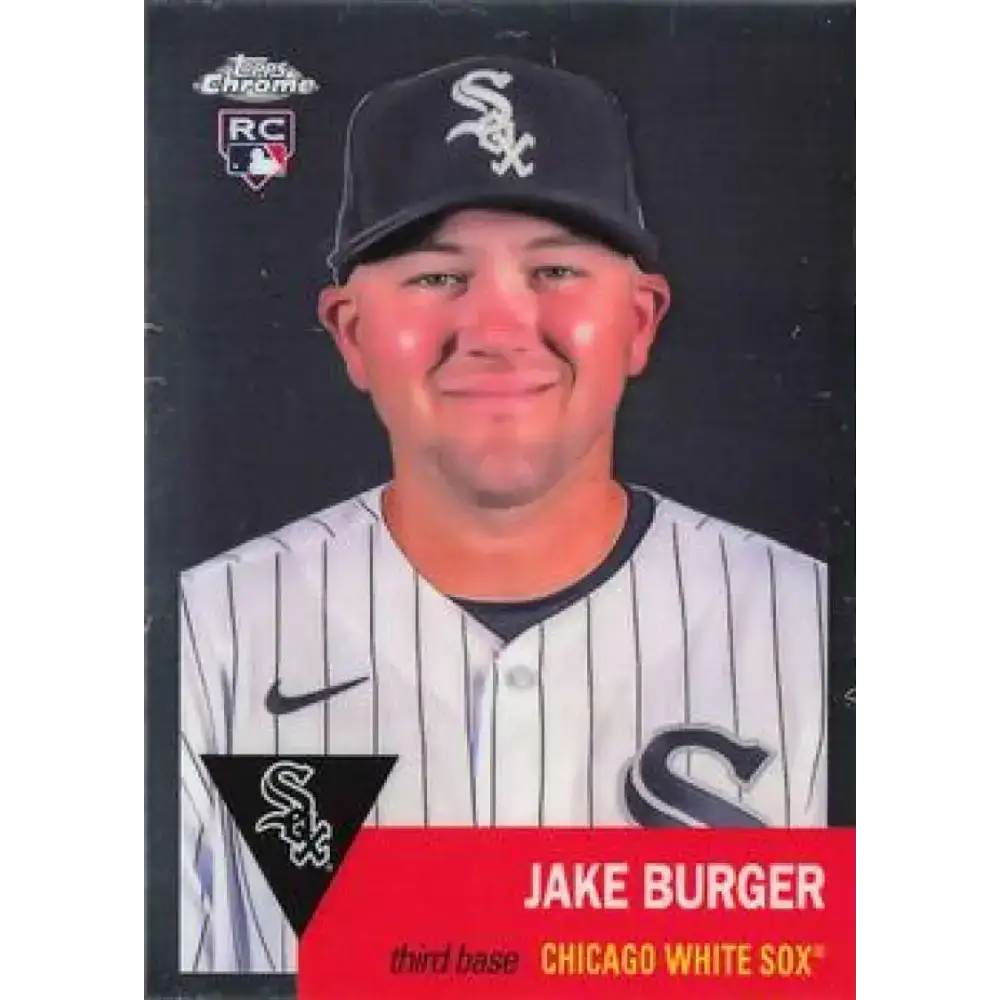 2022 Topps Chrome Platinum Anniversary #126 Jake Burger NM-MT RC Rookie Chicago White Sox Baseball Card - Baseball Card