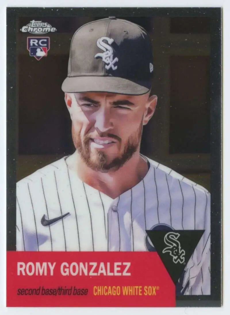 2022 Topps Chrome Platinum Anniversary #127 Romy Gonzalez EX Excellent RC Rookie Chicago White Sox Baseball Card