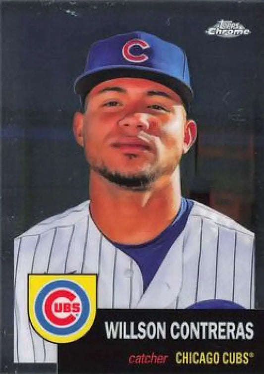 2022 Topps Chrome Platinum Anniversary #131 Willson Contreras EX Excellent Chicago Cubs Baseball Card - Baseball Card