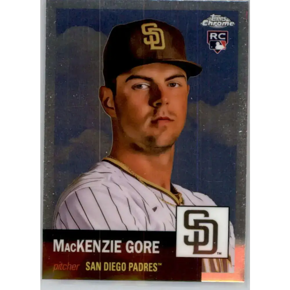 2022 Topps Chrome Platinum Anniversary #132 MacKenzie Gore NM-MT RC Rookie San Diego Padres Baseball Card - Baseball