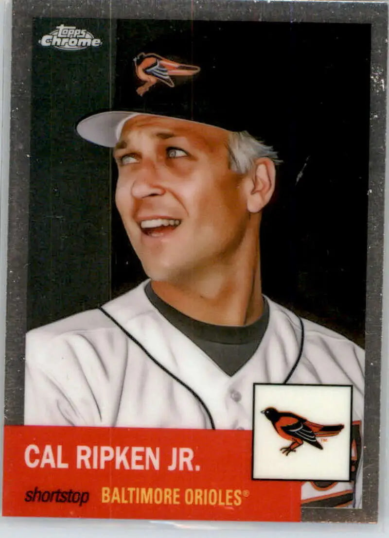 2022 Topps Chrome Platinum Anniversary #147 Cal Ripken Jr. EX Excellent Baltimore Orioles Baseball Card - Baseball Card