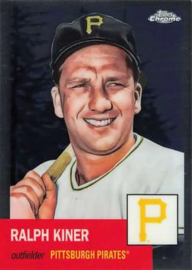2022 Topps Chrome Platinum Anniversary #152 Ralph Kiner EX Excellent Pittsburgh Pirates Baseball Card - Baseball Card