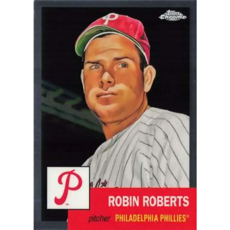 2022 Topps Chrome Platinum Anniversary #156 Robin Roberts NM-MT Philadelphia Phillies Baseball Card - Baseball Card
