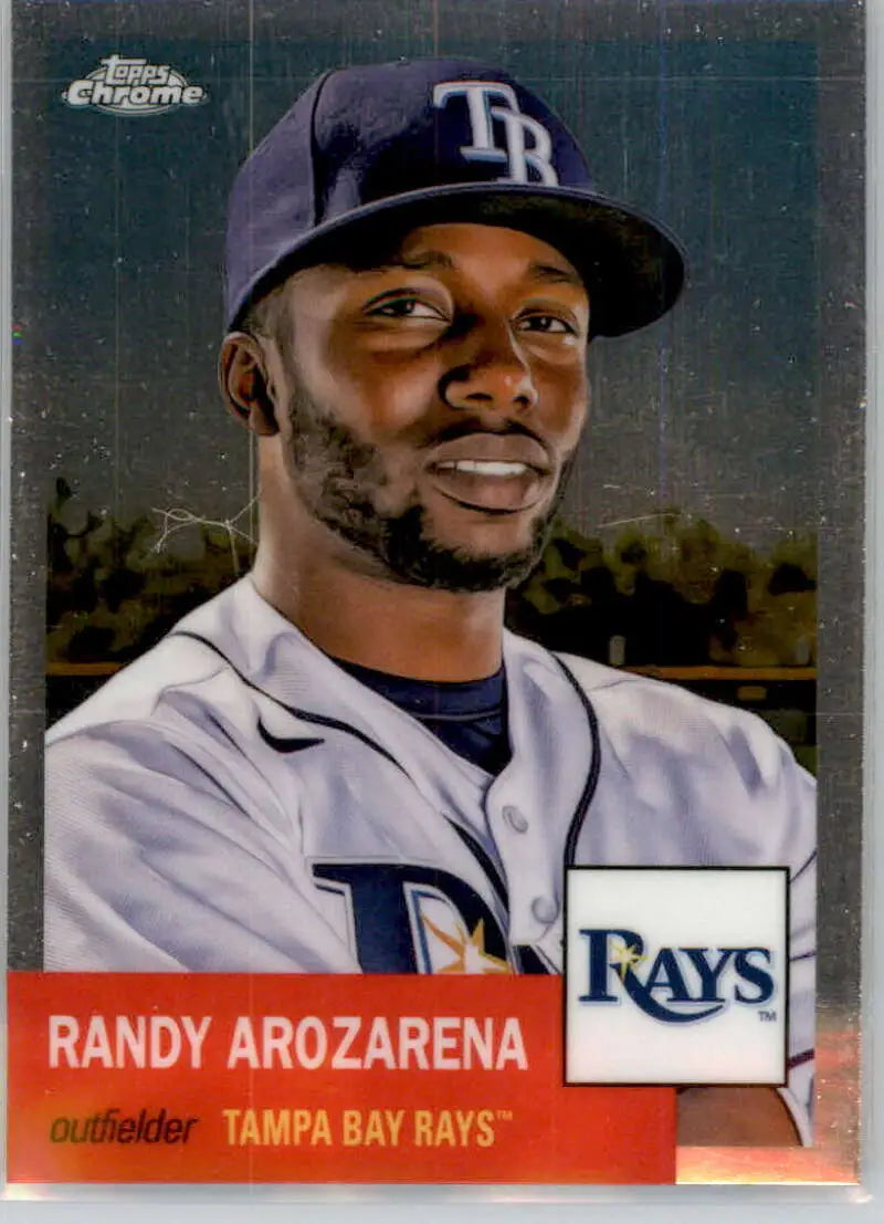 2022 Topps Chrome Platinum Anniversary #159 Randy Arozarena EX Excellent Tampa Bay Rays Baseball Card - Baseball Card