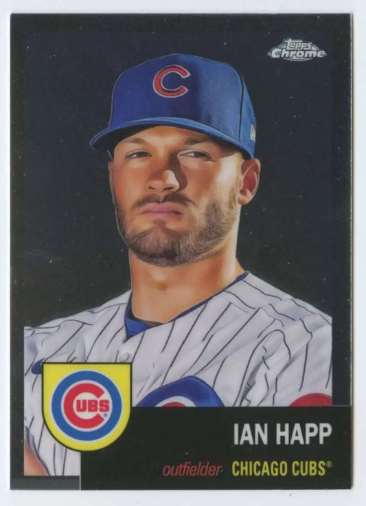 2022 Topps Chrome Platinum Anniversary #160 Ian Happ EX Excellent Chicago Cubs Baseball Card - Baseball Card Single