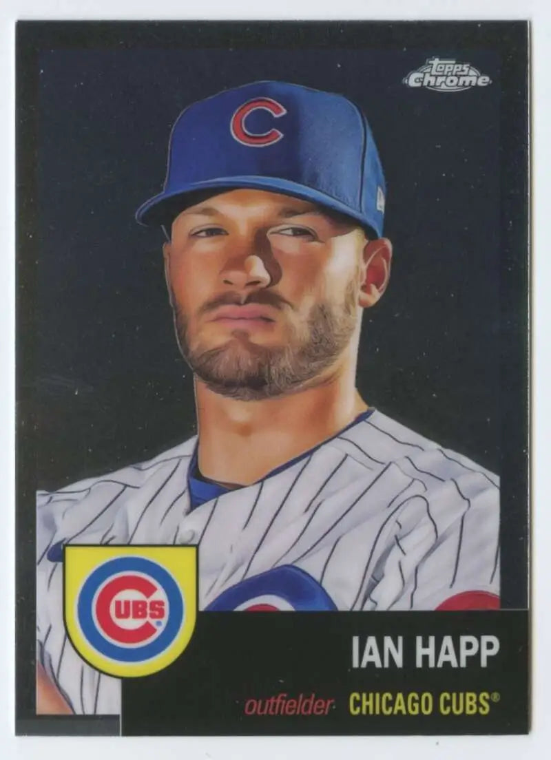 2022 Topps Chrome Platinum Anniversary #160 Ian Happ EX Excellent Chicago Cubs Baseball Card - Baseball Card Single
