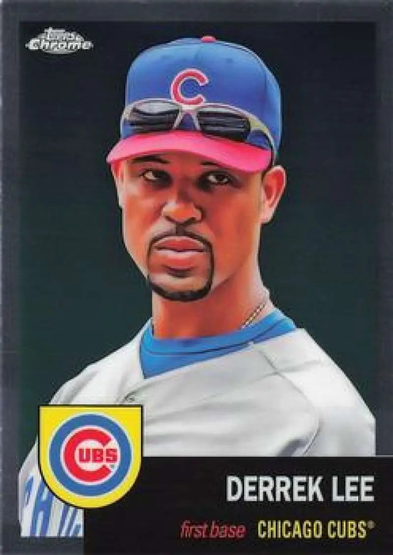 2022 Topps Chrome Platinum Anniversary #165 Derrek Lee EX Excellent Chicago Cubs Baseball Card - Baseball Card Single